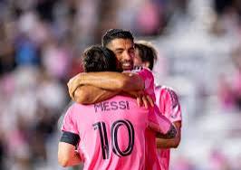 Lionel Messi and Luis suarez