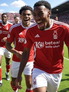 Morgan Gibbs-white and Anthony Elanga 