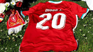 Diogo Jota No. 20 shirt 