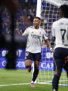 Real Madrid and France super star Kylian Mbappe