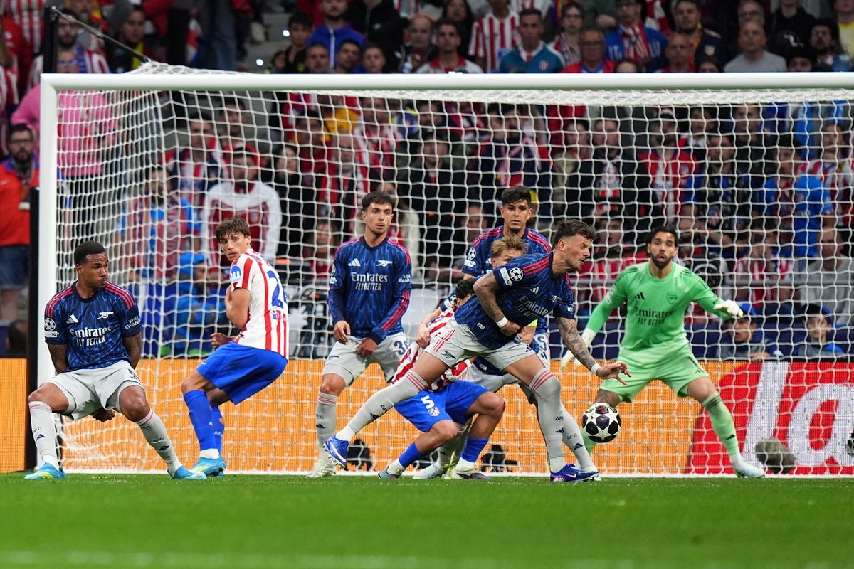 Atletico Madrid Vs Arsenal Draw 1-1: VAR Wahala, Two Penalties